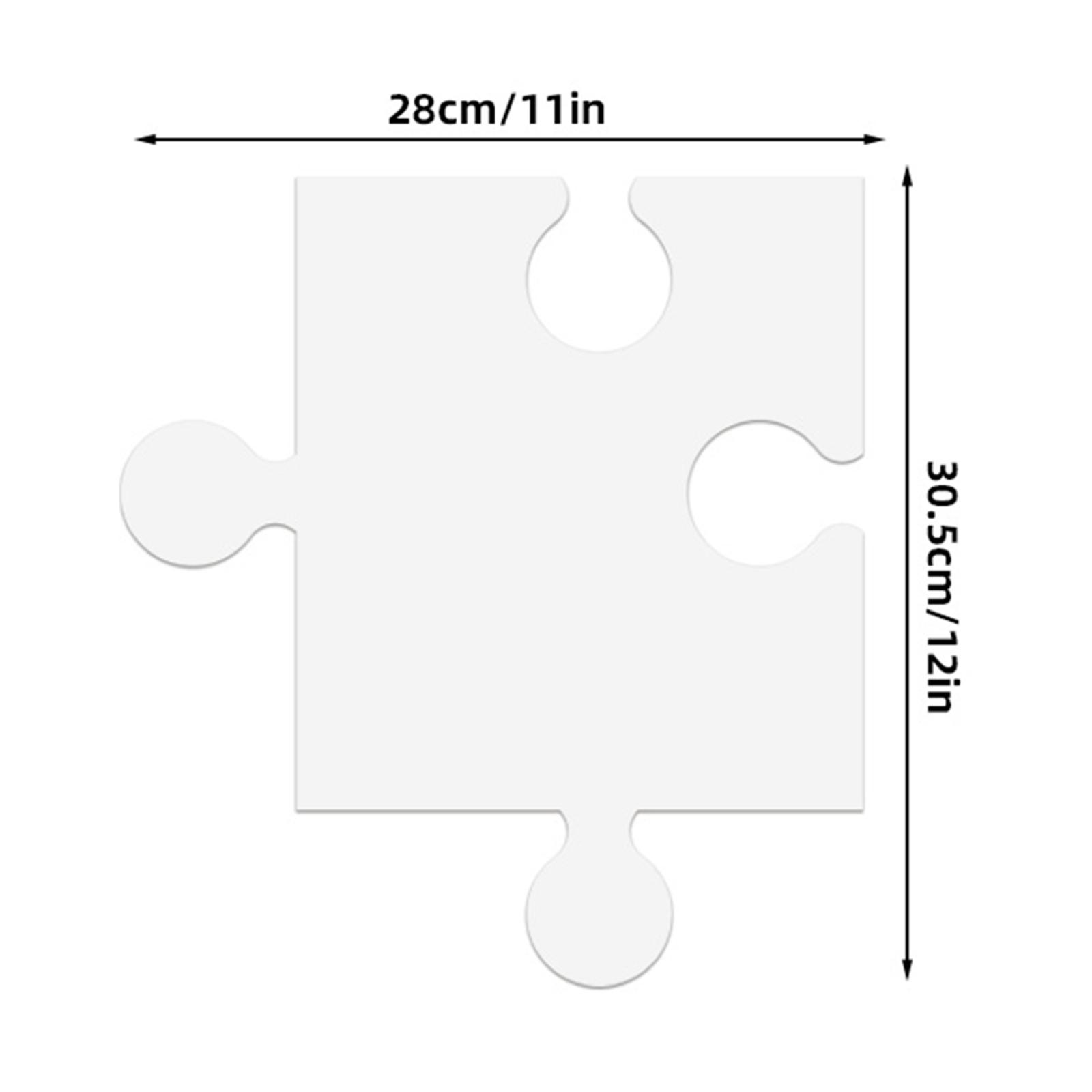 Kids Adult Blank Puzzle for DI - огляд і ціна Puzzle Blank White