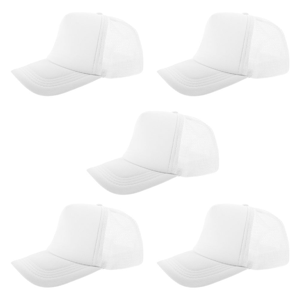 5Pcs Blank Mesh Baseball Hat f - огляд і ціна Hat Sublimation Blank