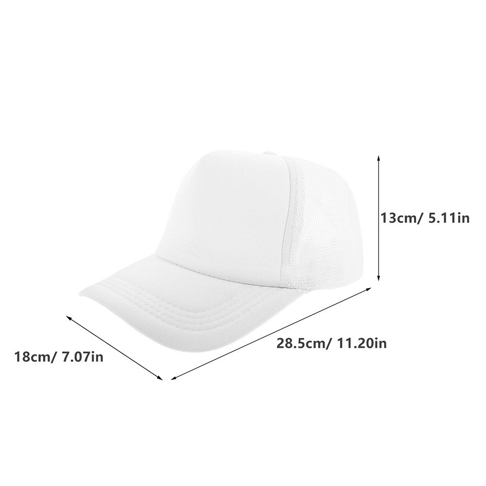 5Pcs Blank Mesh Baseball Hat f - огляд і ціна Hat Sublimation Blank